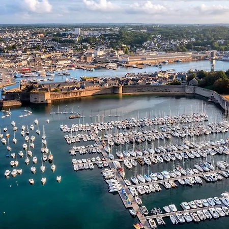 -Escale- Concarneau Grande Terrasse Et Parking Apartment Exterior photo